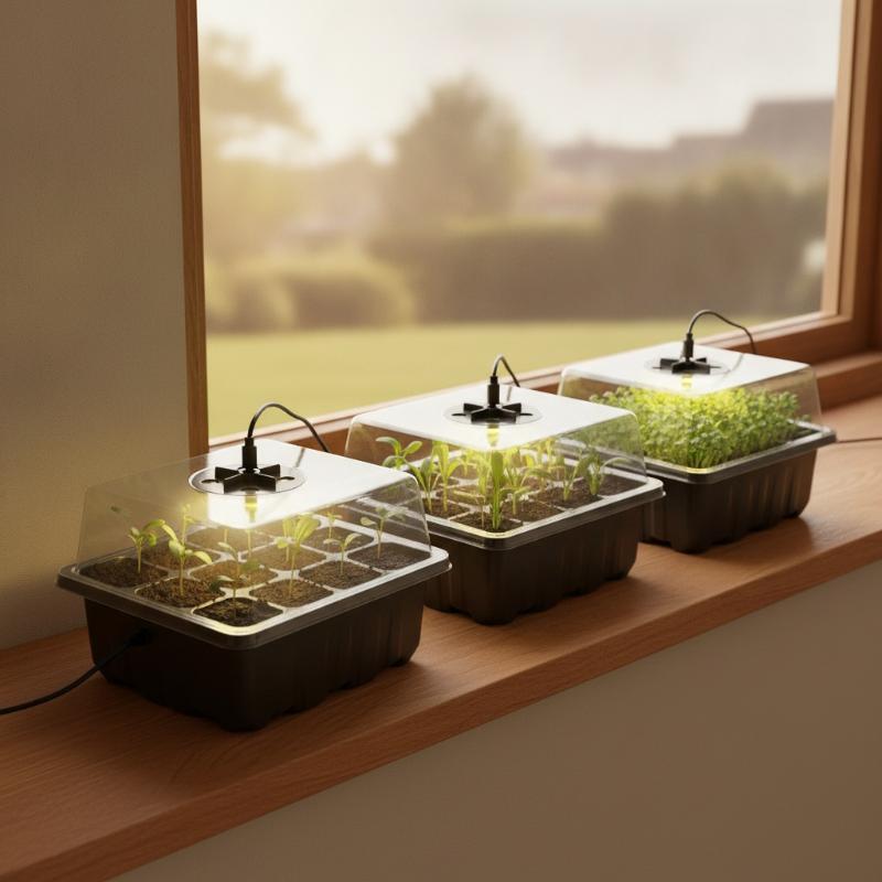 6/12-Cell Home Seed Starter Tr - Humidity Dome Kit review and price